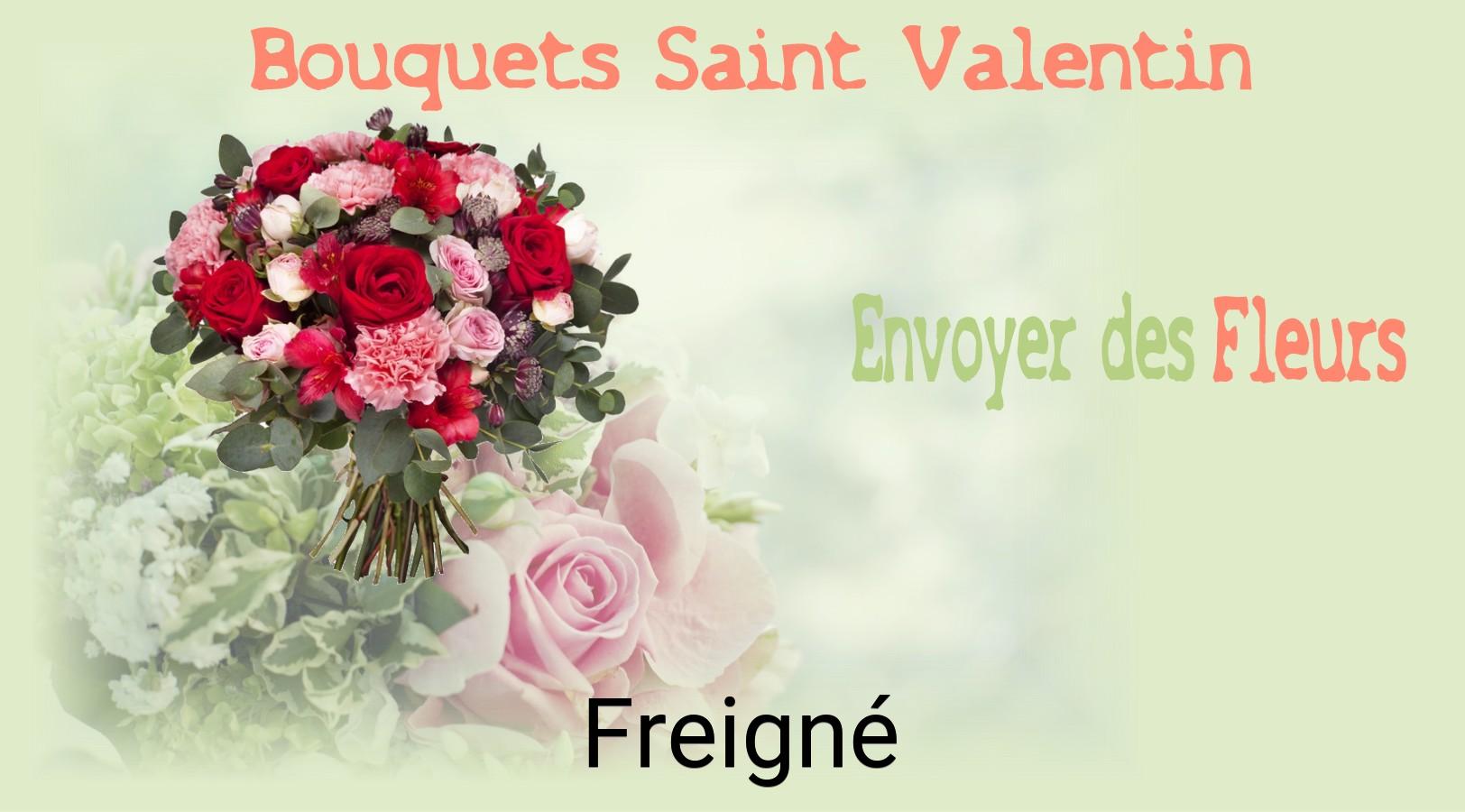 Roses de Saint-Valentin livrées à Freigné